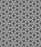 padrão abstrato sem emenda preto e branco. fundo e pano de fundo. design ornamental em tons de cinza. vetor