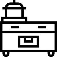ilustração vetorial de fogão em ícones de símbolos.vector de qualidade background.premium para conceito e design gráfico. vetor