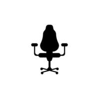 escritório cadeira vetor ícone ilustração