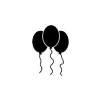 ar balões vetor ícone ilustração