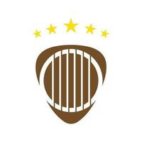 música e banda clássico logotipo, guitarra, música clube vintage logotipo vetor