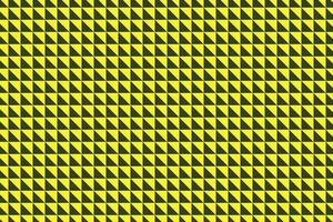 amarelo e Preto dois metades quadrado mosaico padronizar. vetor ilustração.