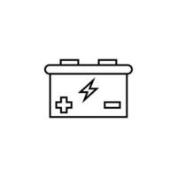 bateria vetor ícone ilustração