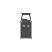 leite dentro uma jarra vetor ícone ilustração