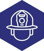 bombeiro capacete vetor ícone Projeto