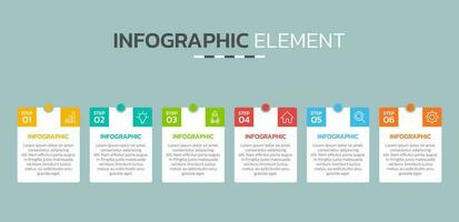 criativo infográfico Projeto modelo vetor