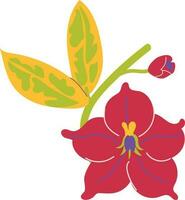 flor ícone projeto, floral natureza plantar enfeite jardim decoração e botânica tema vetor ilustração
