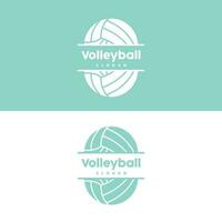 voleibol logotipo, esporte simples projeto, mundo Esportes torneio vetor, ilustração símbolo ícone vetor