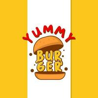 feliz hamburguer dia vetor