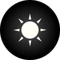 ícone de vetor de sol