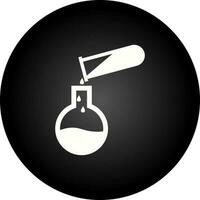ícone de vetor de mistura de produtos químicos