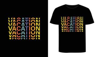 verão camiseta projeto, tipografia verão camiseta Projeto vetor