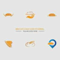 pão logotipo imagens ilustração Projeto vetor