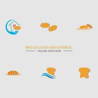 pão logotipo imagens ilustração Projeto vetor