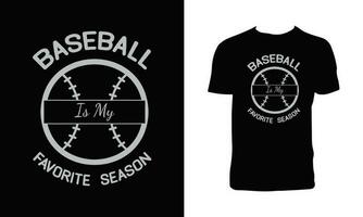 beisebol vetor t camisa Projeto.