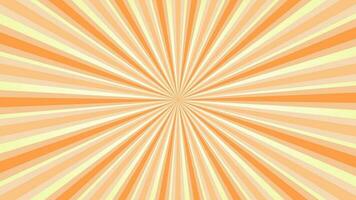 abstrato amarelo sunburst de fundo para elemento de design gráfico moderno. desenho de raio brilhante com colorido para papel de parede de banner de site e decoração de cartão de pôster vetor