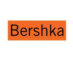 bershka marca roupas logotipo símbolo Projeto roupa esportiva moda vetor ilustração