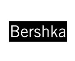 bershka marca roupas símbolo logotipo Preto Projeto roupa esportiva moda vetor ilustração