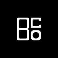 design criativo do logotipo da letra bco com gráfico vetorial, logotipo simples e moderno bco. vetor
