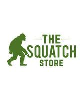 sasquatch pé Grande ilustração vetor camiseta Projeto