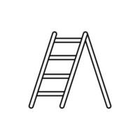 escadas vetor ícone. Escadaria ilustração placa. escada símbolo ou logotipo.