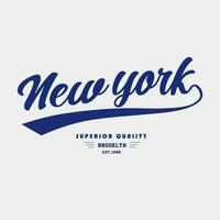 streetwear gráfico Projeto Ideias customizar Projeto tipografia Novo Iorque vetor