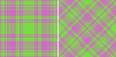 tartan têxtil padronizar. vetor desatado xadrez. textura tecido fundo verificar.