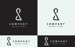 s carta Projeto logotipo vetor arte eps