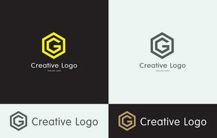 g carta logotipo Projeto o negócio logotipo vetor arte eps