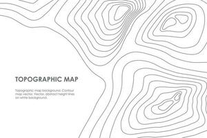 topográfico mapa. grade, textura, alívio contorno vetor