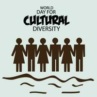 vetor ilustração do uma fundo para cultural diversidade.