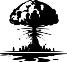 nuclear explosão - Alto qualidade vetor logotipo - vetor ilustração ideal para camiseta gráfico