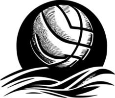 voleibol - Alto qualidade vetor logotipo - vetor ilustração ideal para camiseta gráfico