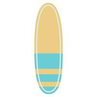 prancha de surfe. plano vetor ilustração