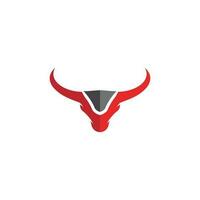 Taurus logo template vector icon ilustração design