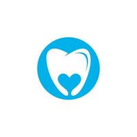 ilustração em vetor modelo logotipo dental