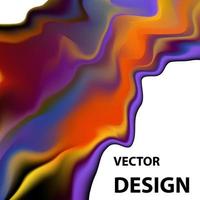 imagem de fundo vetorial com esquema de cores brilhantes vetor