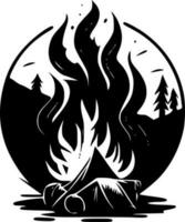 fogueira - Alto qualidade vetor logotipo - vetor ilustração ideal para camiseta gráfico