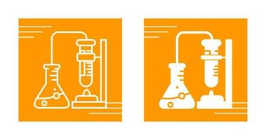 ícone de vetor de experimento