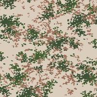 textura camuflagem militar fundo estampado caqui - vetor