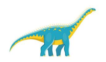 desenho animado barapasaurus dinossauro personagem, crianças dino vetor