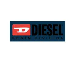 diesel marca roupas logotipo símbolo Projeto luxo moda vetor ilustração