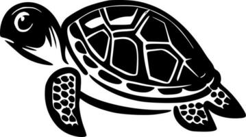 tartaruga - minimalista e plano logotipo - vetor ilustração