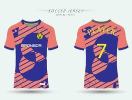 melhor vetor futebol jérsei modelo esporte t camisa Projeto