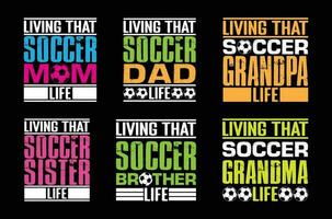 futebol t camisa Projeto pacote, vetor futebol t camisa projeto, futebol camisa, futebol tipografia t camisa Projeto coleção