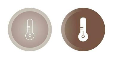 ícone de vetor de baixa temperatura