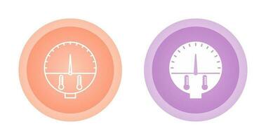ícone de vetor indicador de temperatura