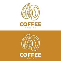 café logotipo, café árvore projeto, cafeteria beber vetor, ícone marca ilustração símbolo vetor