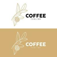 café logotipo, café árvore projeto, cafeteria beber vetor, ícone marca ilustração símbolo vetor