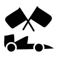raça vetor sólido ícone Projeto ilustração. olímpico símbolo em branco fundo eps 10 Arquivo